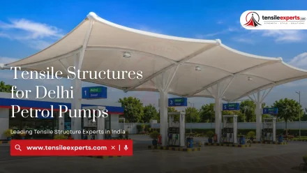 Tensile Structures for Delhi Petrol Pumps