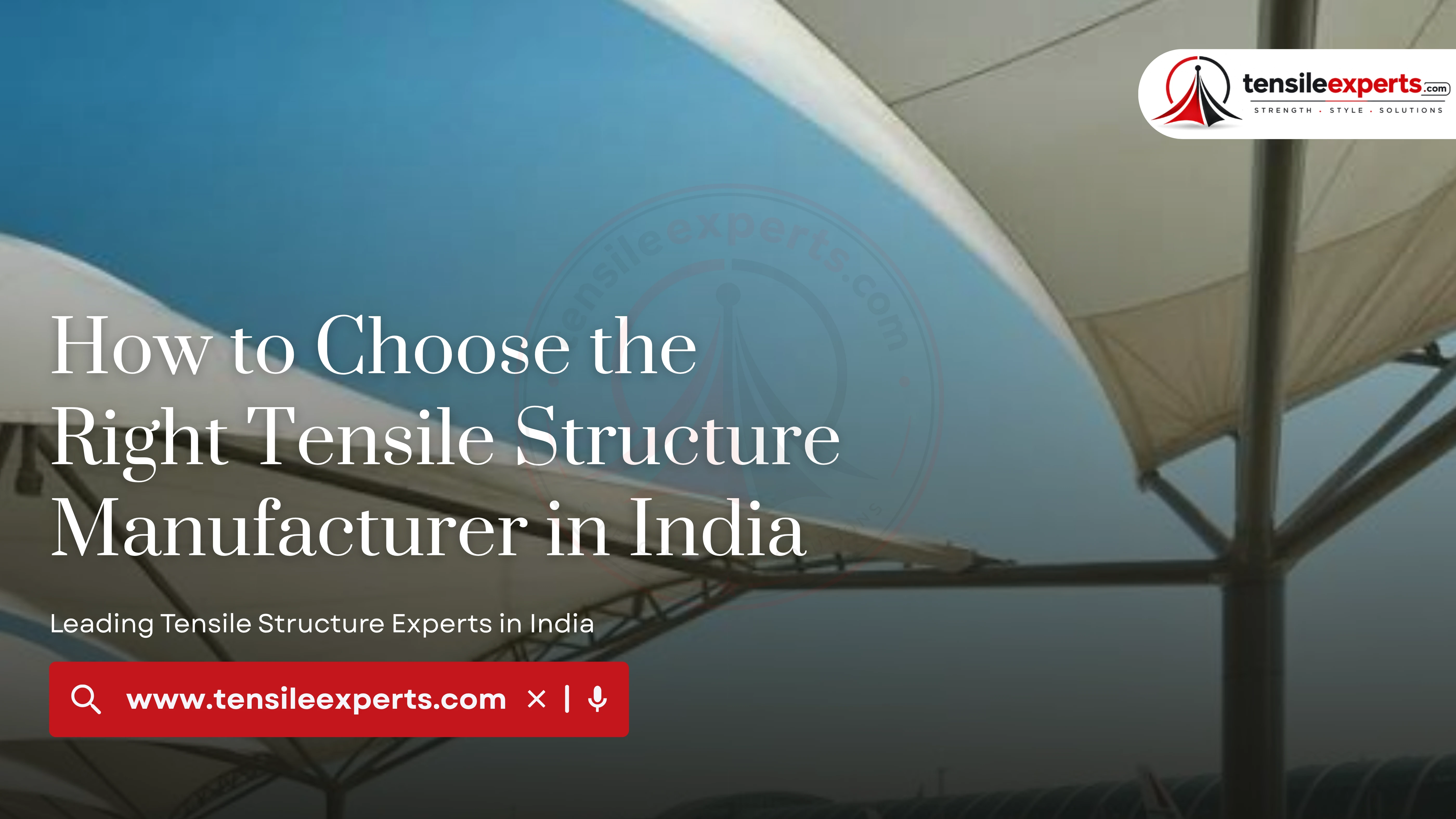 How to Choose the Right Tensile Structure Manufacturer in India