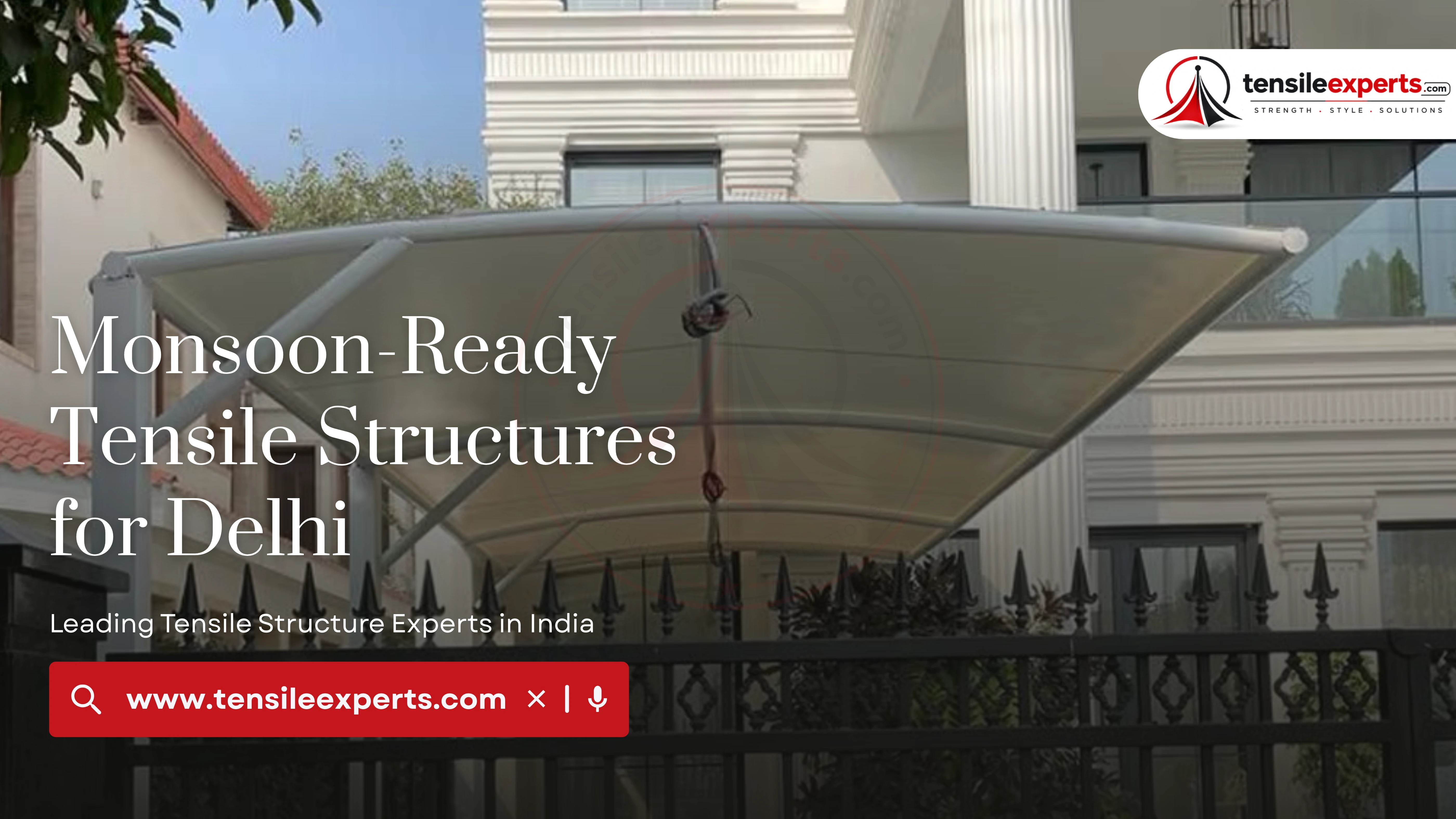 Monsoon-Ready Tensile Structures for Delhi