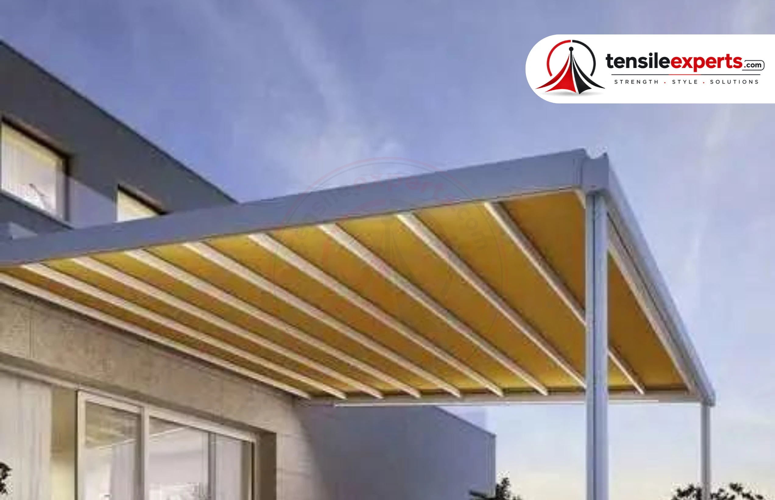 Standing water on the fabric surface is one of the more urgent signs worth a prompt professional assessment.