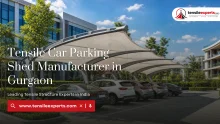 Tensile Car Parking Shed Manufacturer in Gurgaon