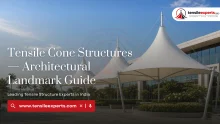 Tensile Cone Structures — Architectural Landmark Guide