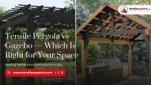 Tensile Pergola vs Gazebo — Which Is Right for Your Space