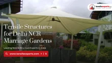 Tensile Structures for Delhi NCR Marriage Gardens