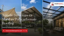Tensile Structure vs Shed vs Polycarbonate Roofing