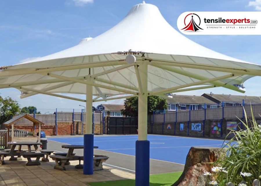 Tensile Gazebo Structure project in Mumbai, Maharashtra