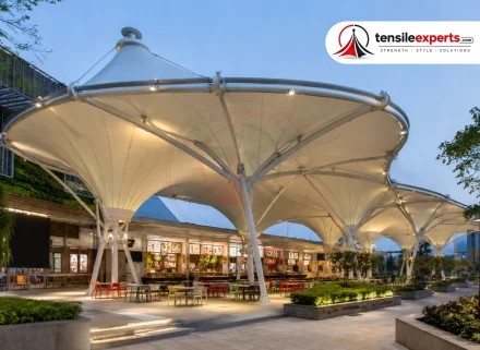 Tensile Food Court Structure