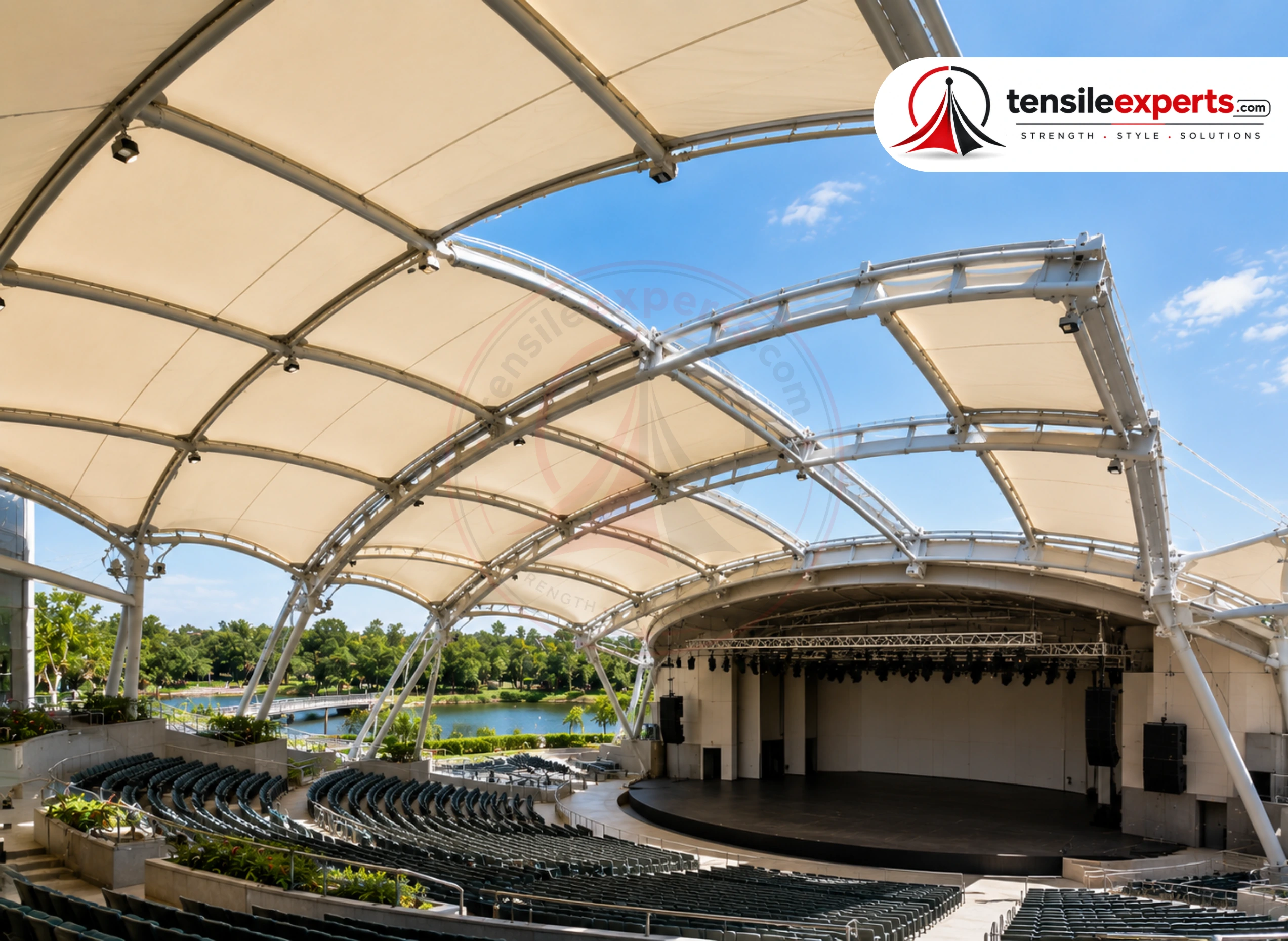 Retractable Tensile Structure