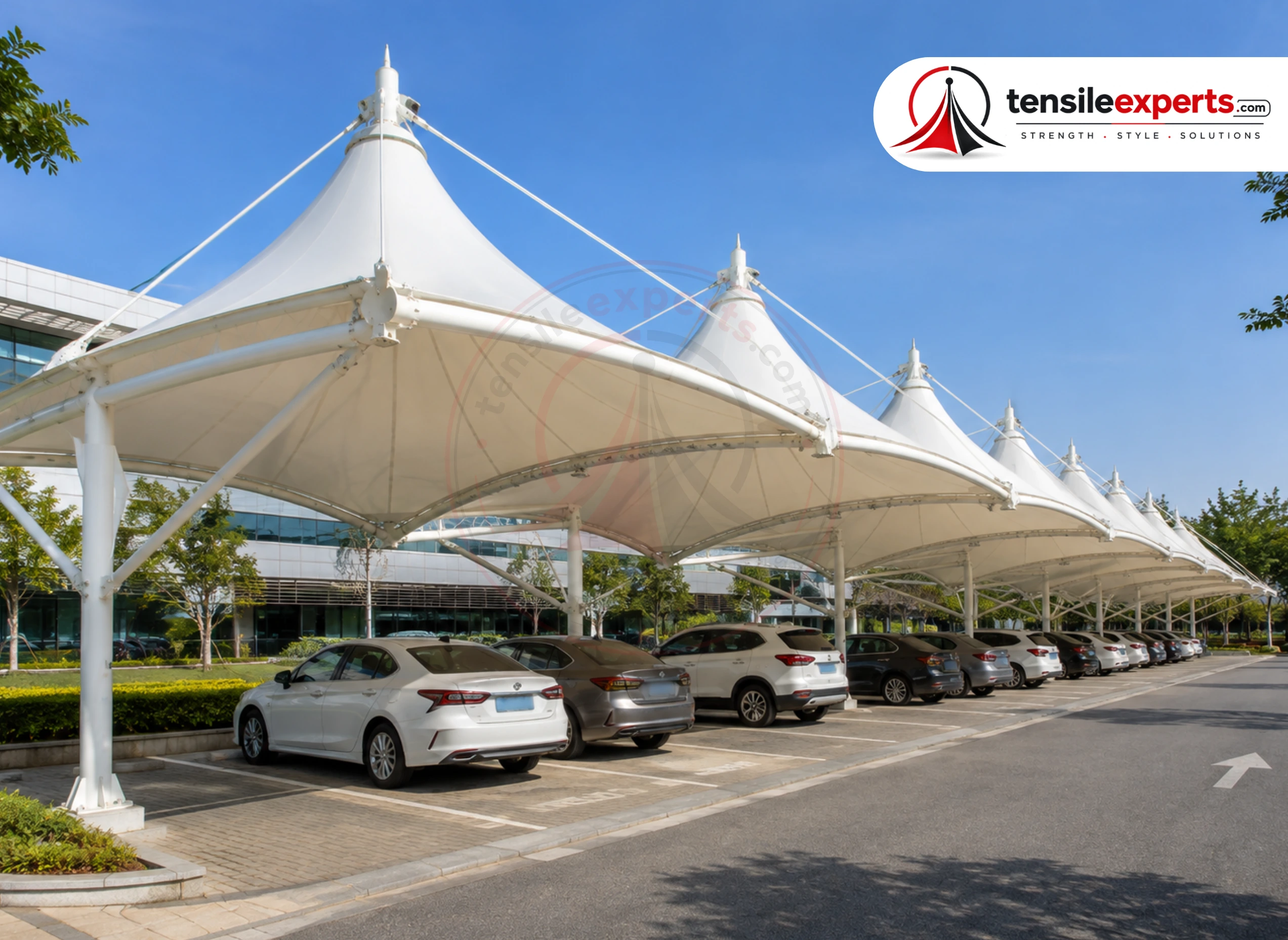 Tensile Car Parking Shed