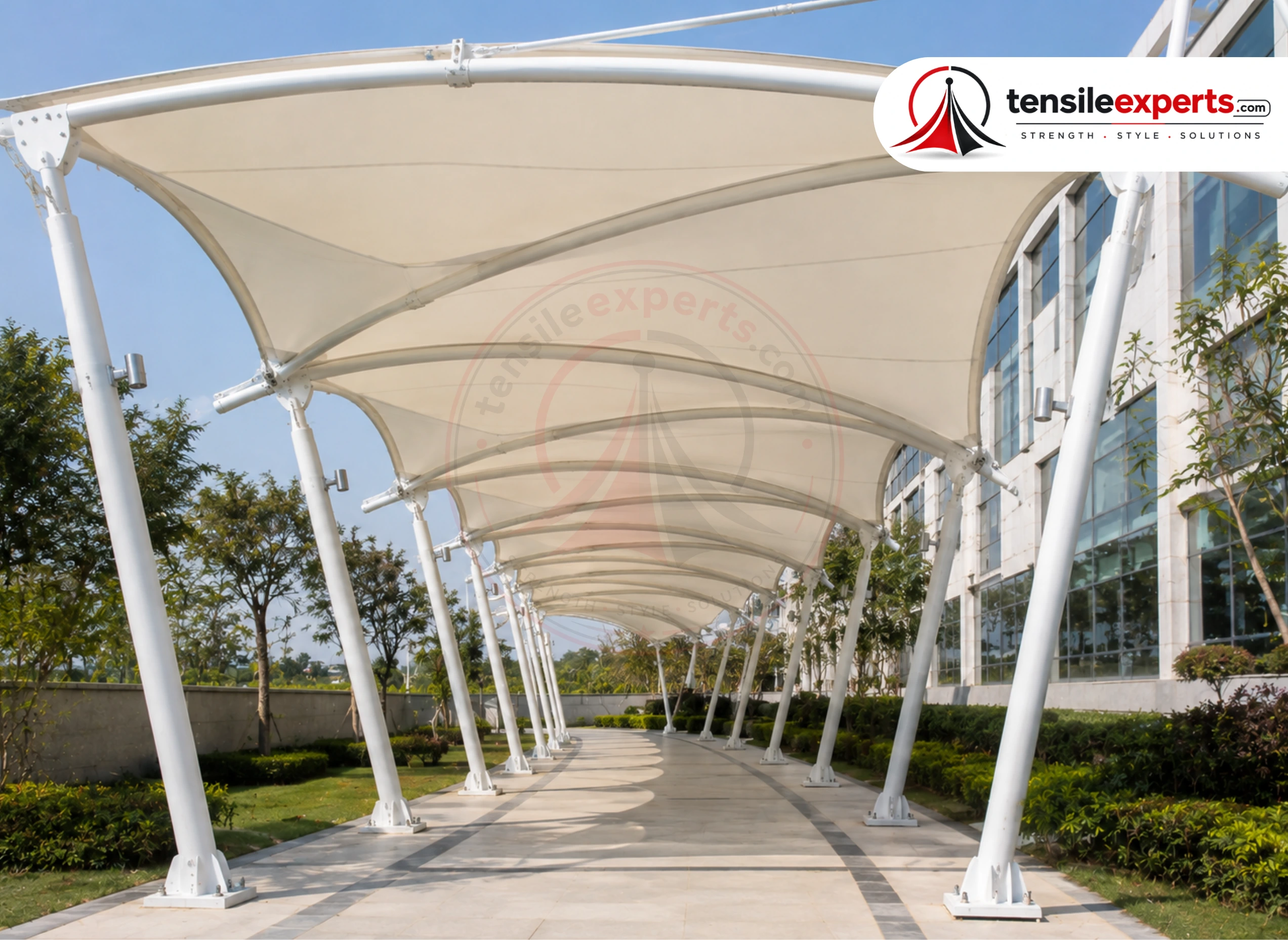 Tensile Walkway Structure