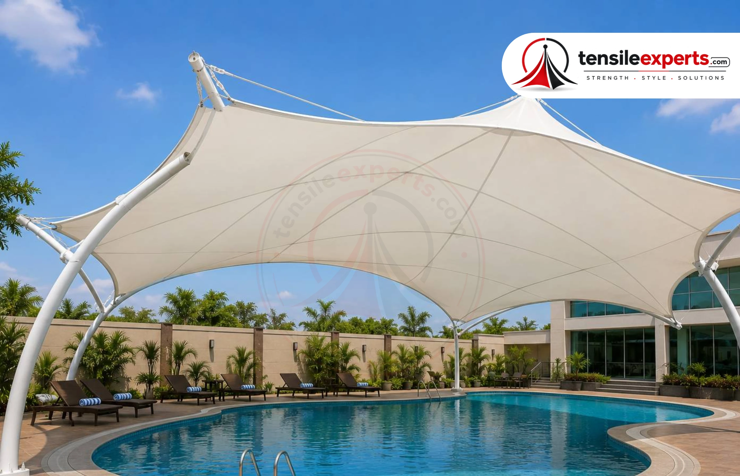 Swimming Pool Tensile Structure